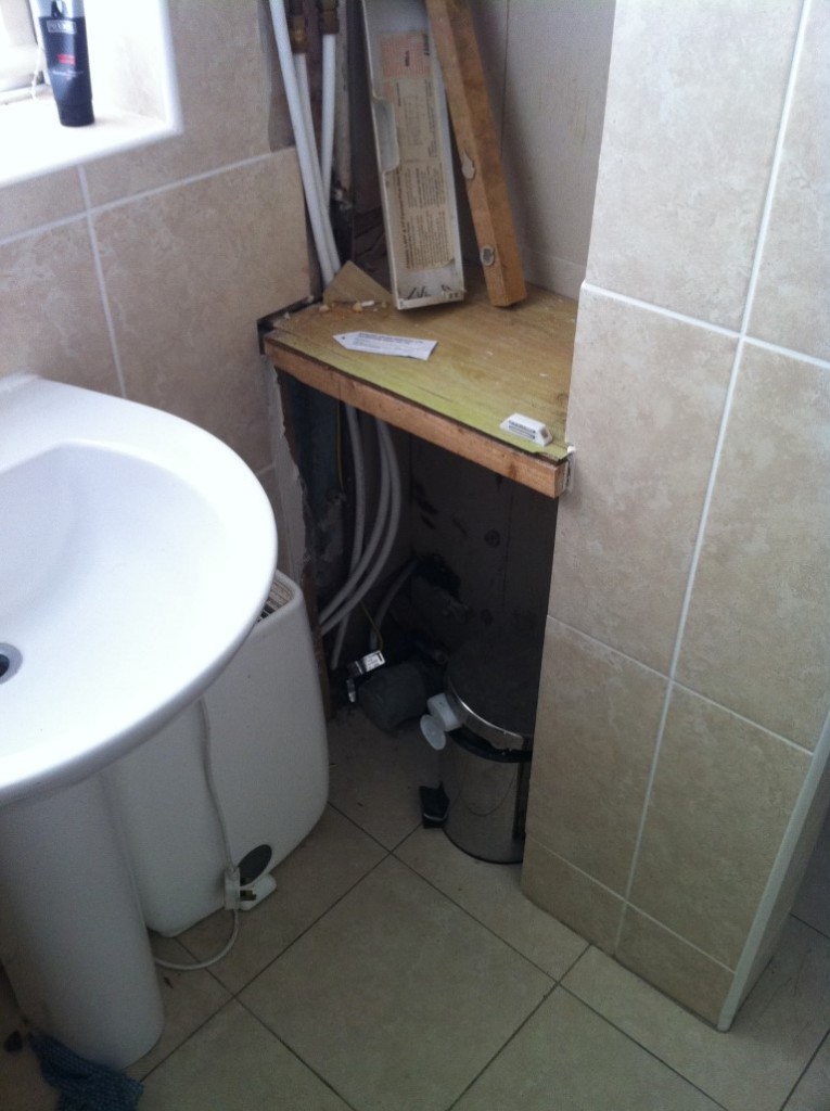 Bespoke Boiler Cupboard 1 of 2 The Bedford Handyman